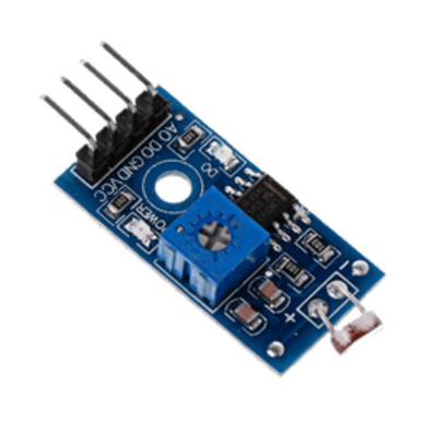 Фоторезисторный сенсорный модуль для обнаружения света