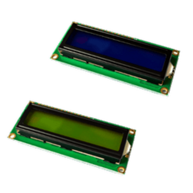 Экран I2C LCD1602. 2 строки по 16 символов.