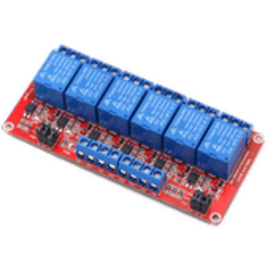 8-канальный релейный модуль 5В, оптопара, изоляция контактов высокого и низкого уровня