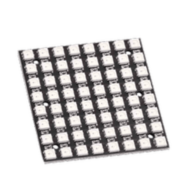 Светодиодная квадратная макетная плата WS2812B 5050RGB на 64 бит