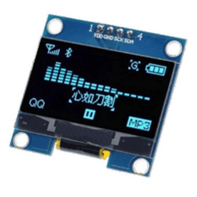 1,3-дюймовый I2C IIC модуль 12864, 4 контакта