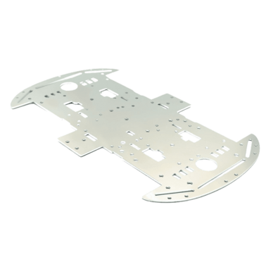 4WD металлическое четырехколесное смарт-автомобильное шасси