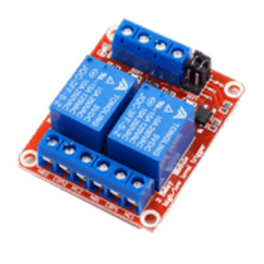 2-канальный релейный модуль 24В, оптопара, изоляция контактов высокого и низкого уровня