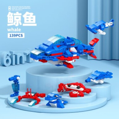 Боевой робот-кит (8971-5) — 139 деталей, коробка