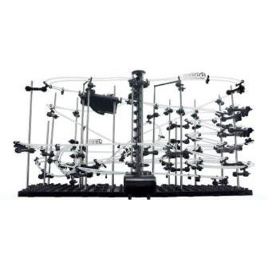 Конструктор SpaceRail. 1-е поколение. 4-й уровень [231-4]. в комплекте 5 стальных шариков + 1 батарейка + 1 рулетка