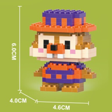 Маленькая белочка Ди. 166 деталей [в коробке]