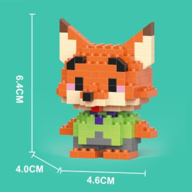 Маленькая лисичка Нини 147 деталей [в коробке]