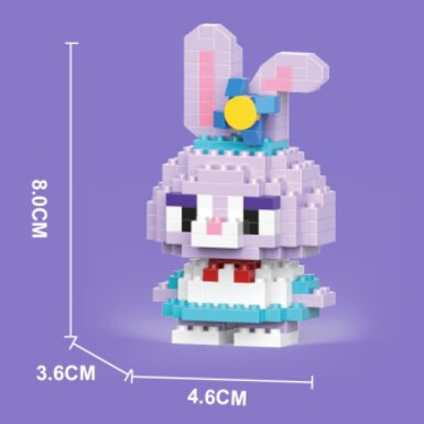 Маленький кролик Дайдай 187 деталей [в коробке]