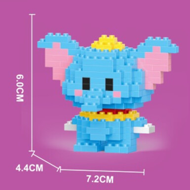 Маленький слон с большими ушами 156 деталей [в коробке]