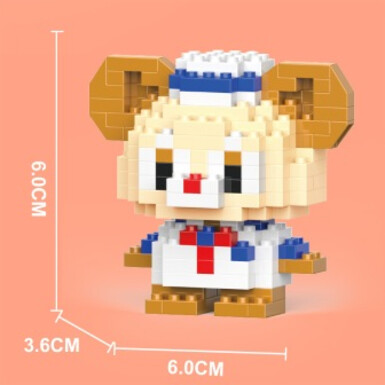 Маленький мишка Дада 181 деталей [в коробке]