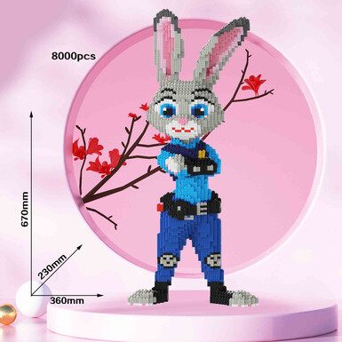 Кролик-чиновник - 67 см (8000 деталей)