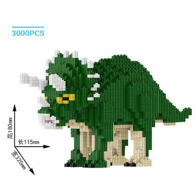 Трицератопс 18 см (3000 деталей)