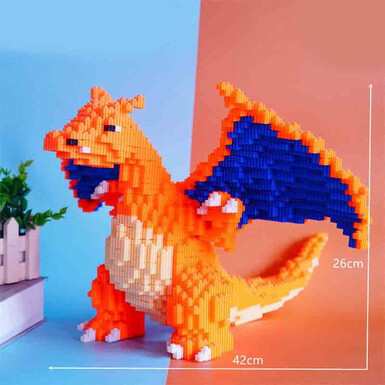 Чаризард - 26 см (5600 деталей)