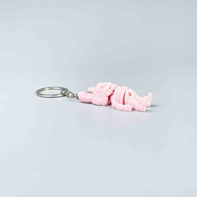 Брелок в виде кролика-черепа