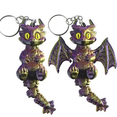 Крылатый дракон-брелок